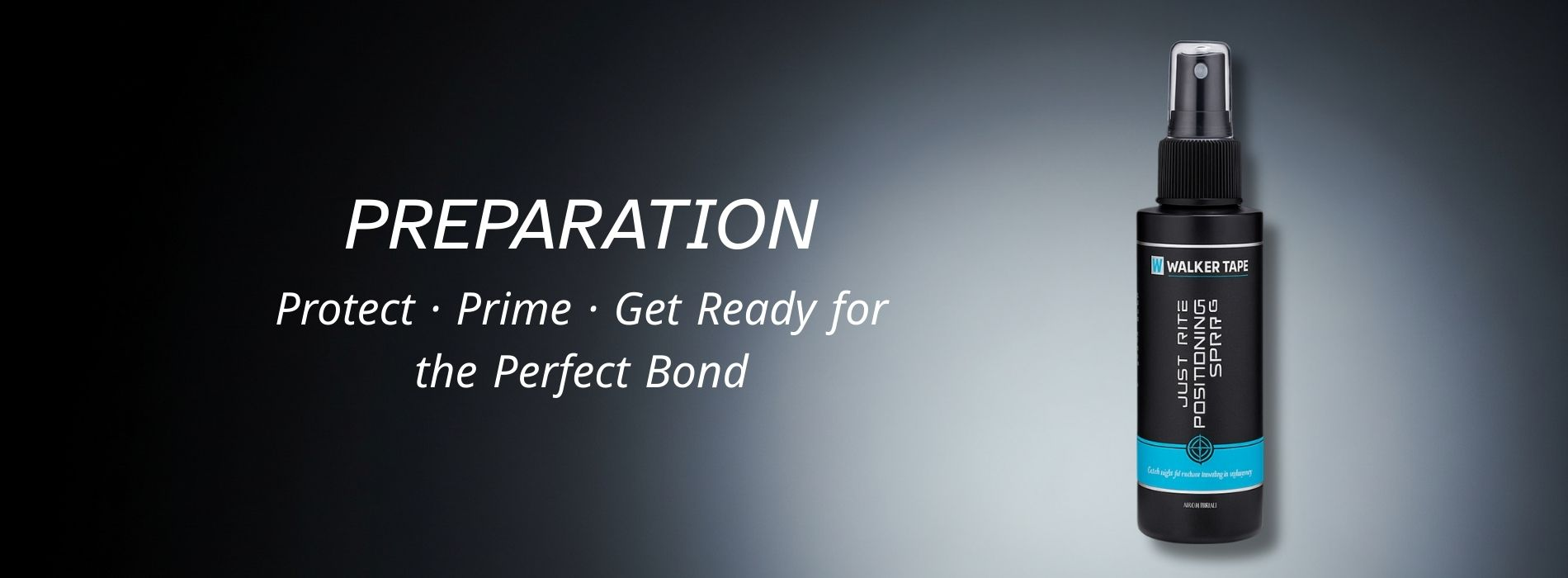 Spray bottle of scalp protector used for hair system preparation, helping to protect, prime, and ensure a perfect bond – Hair Systems Direct.