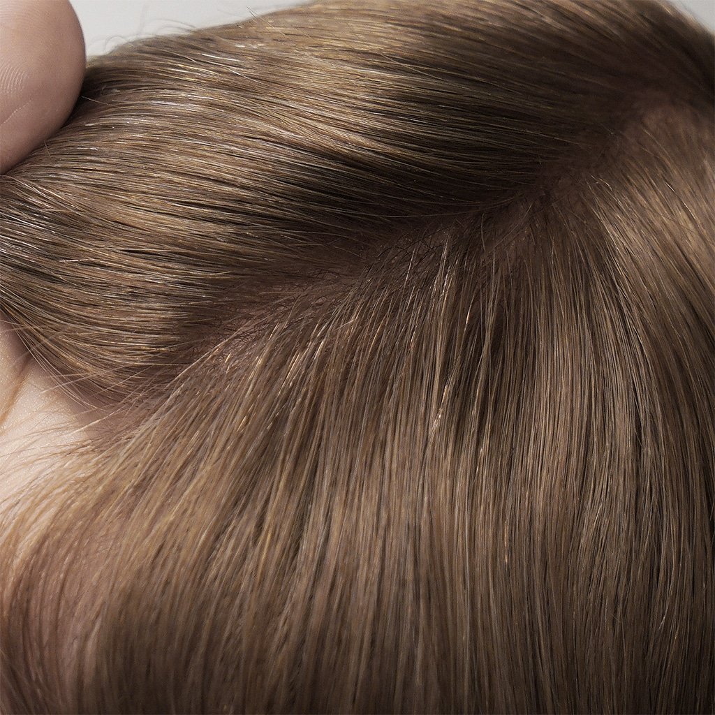 HS1 Thin Skin : Thin Skin Men's Hair Systems 0.08 mm Transparent Poly Skin (100% - 120% Density)