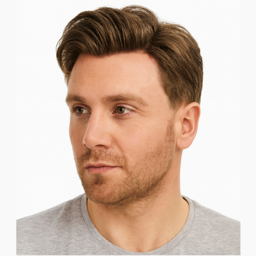 NCONAL LIGHT: Fine Welded Mono Base Hair System with 80% Density (80% Density)