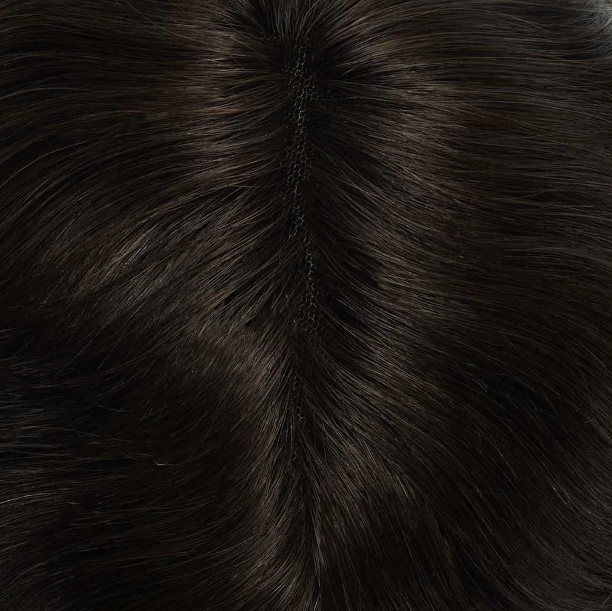 AUSTRALIA-S : Swiss Lace Hair System Toupee for Men with PU Perimeter & Scallop Front (120% Density)