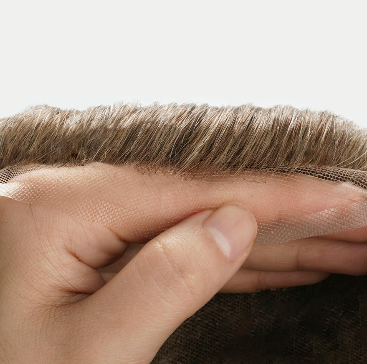 HS7 : Full Swiss Lace Hair System Realistic Hairline (100% - 120% Densities)