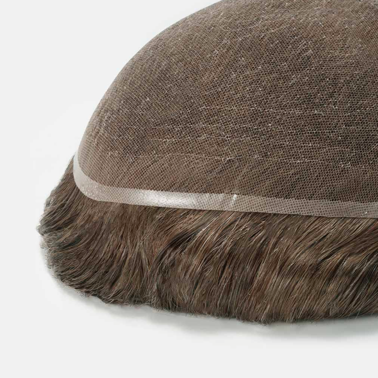 HS7 : Full Swiss Lace Hair System Realistic Hairline (100% - 120% Densities)