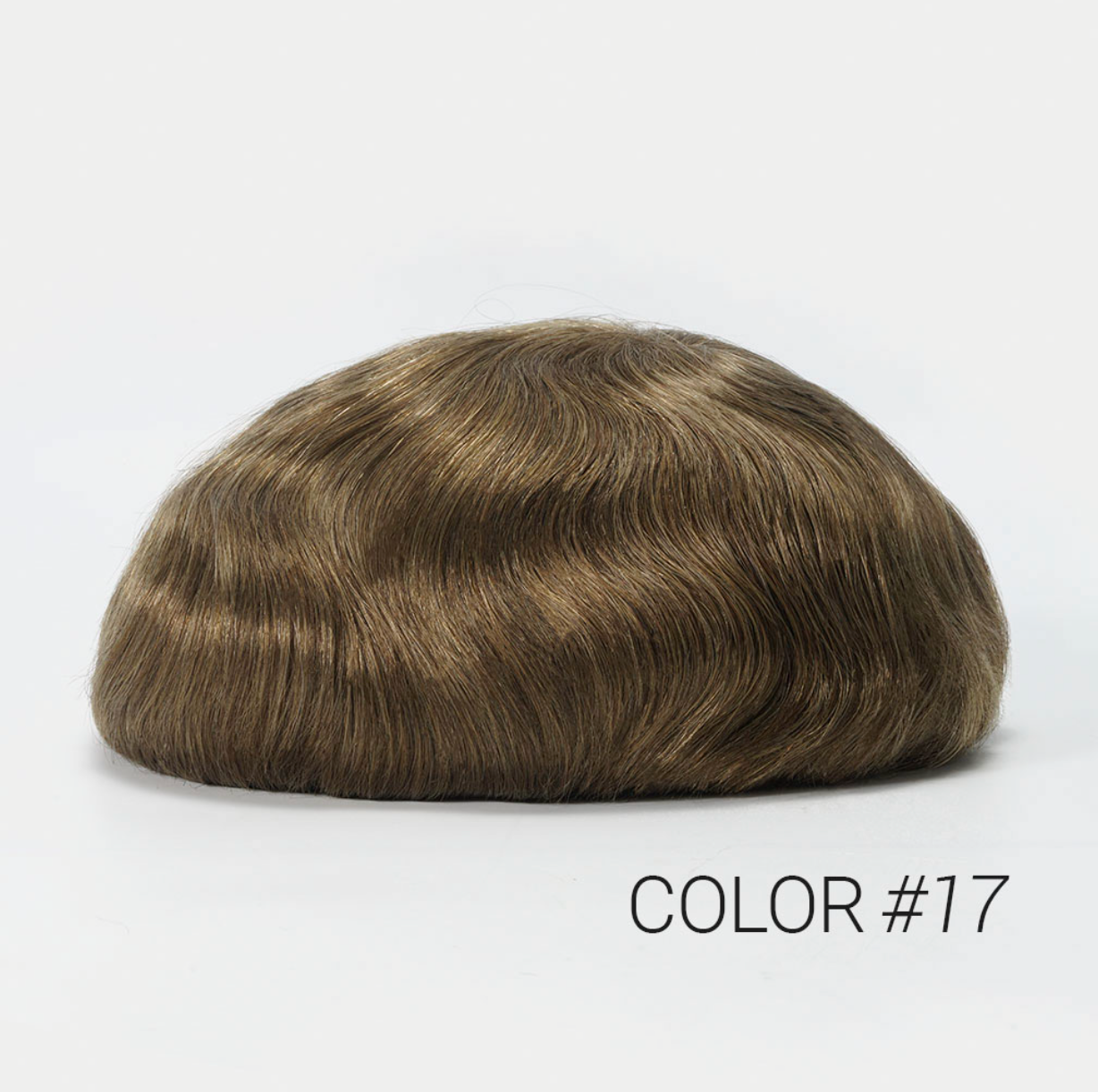 HS25V : 0.03mm Ultra Thin Skin Men's Hair Systems With V-looped Human Hair