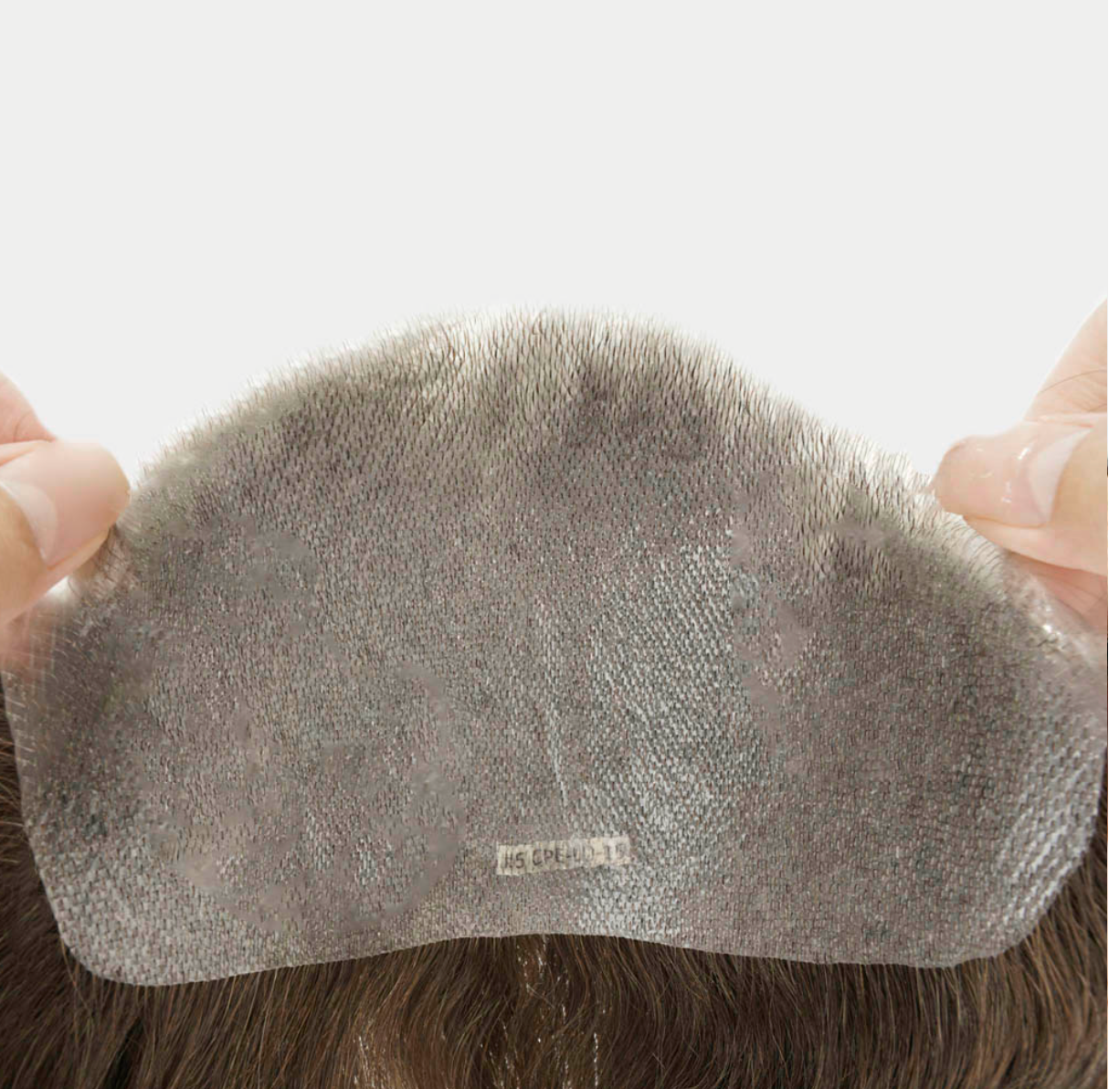 HS1V FRONTAL : 7×4 Men's 0.06MM THIN SKIN Frontal Hairpiece for Wider Receding Hairlines