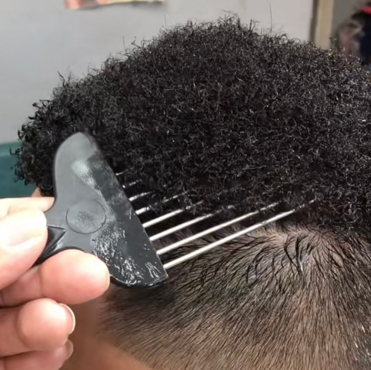 AFROHAIRPICK and Brush combo set