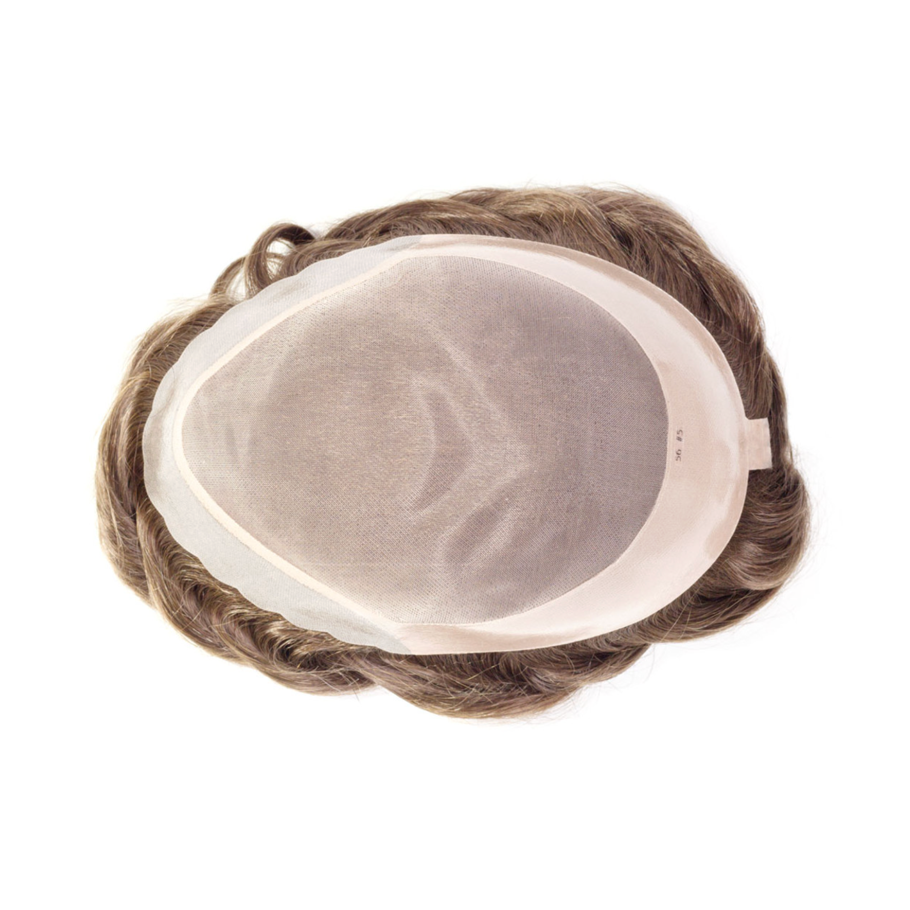 M108:  8"x10" Human Hair Mono Silk Lace Top Hairpiece