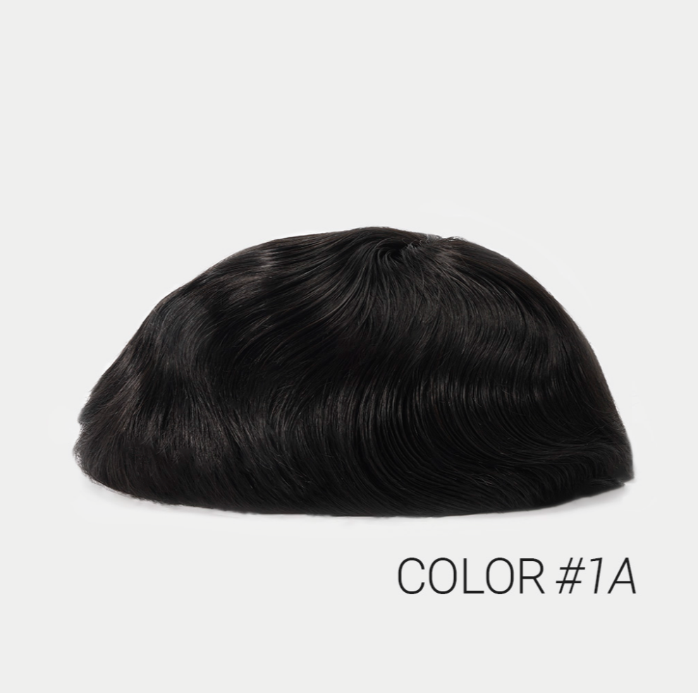 HS7FM: Full French Lace Hair System With Realistic Hairline: 120% Density Available (120% Density)