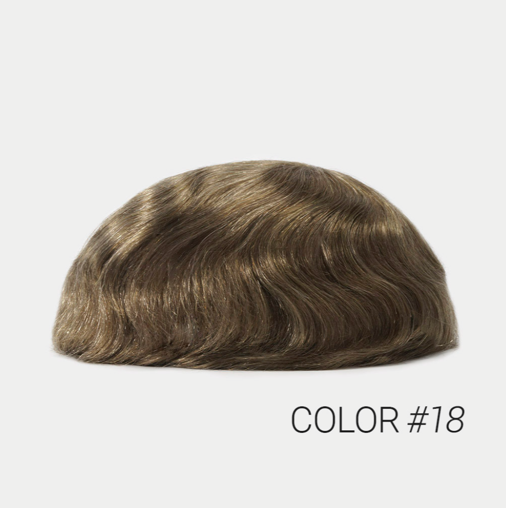 NCONAL LIGHT: Fine Welded Mono Base Hair System with 80% Density (80% Density)