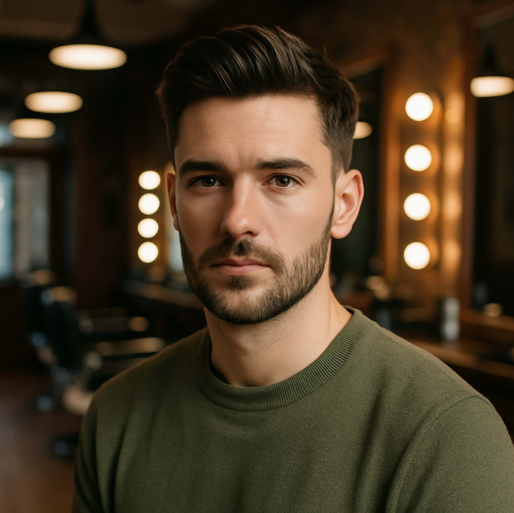 M204: Hybrid French Lace Front and Top Hairpieces for Men Hair System