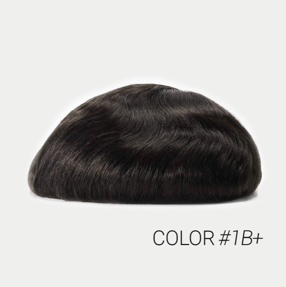 NCT : Lace Hair System With PU Back and Sides + REINFORCED LACE AT FRONT (120% DENSITY)