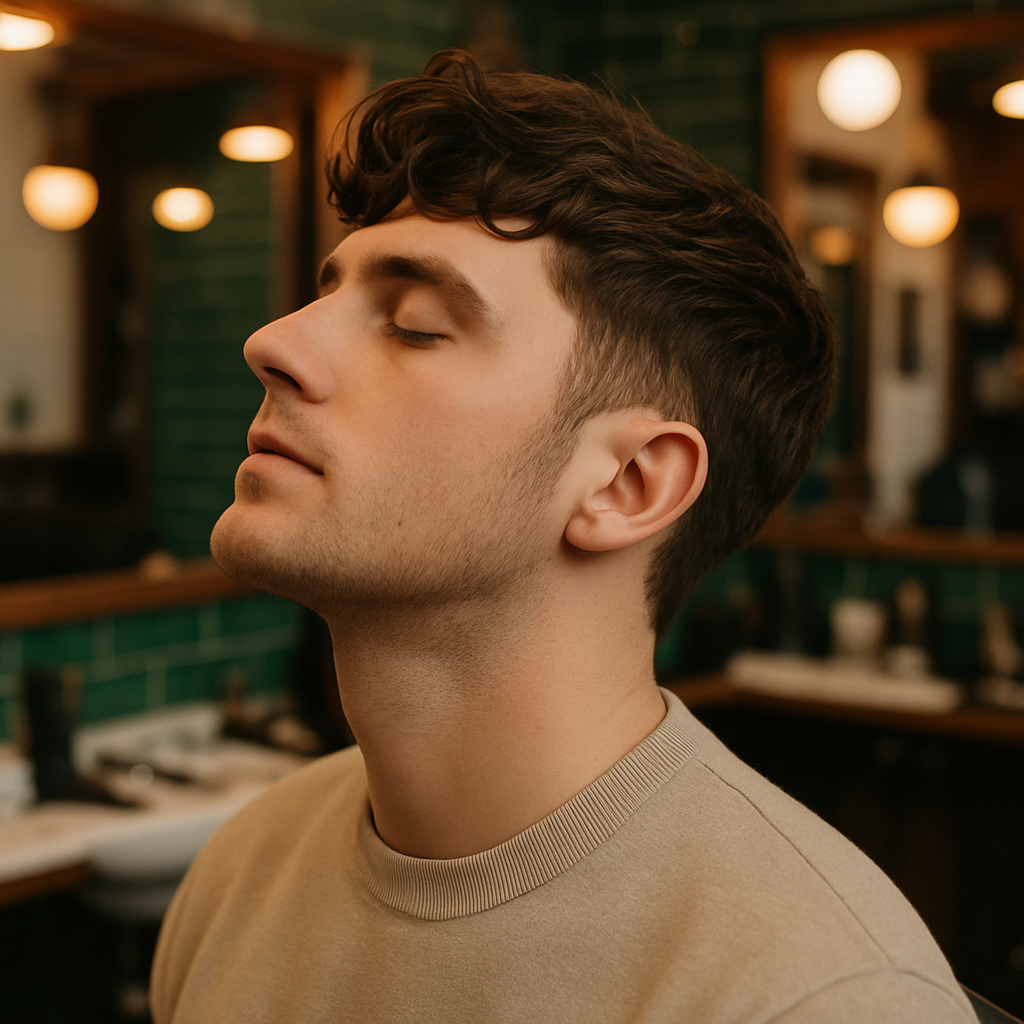 HS27 : Monofilament Hair System with Durability and Scalopped Front (120% Density)