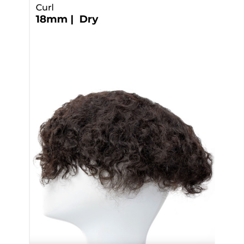 M101 Skin:  Permed Wavy Curly Hair System for Men