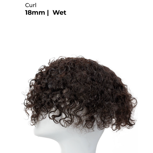 M101 Skin:  Permed Wavy Curly Hair System for Men