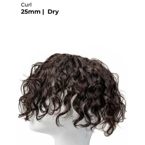 M101 Skin:  Permed Wavy Curly Hair System for Men