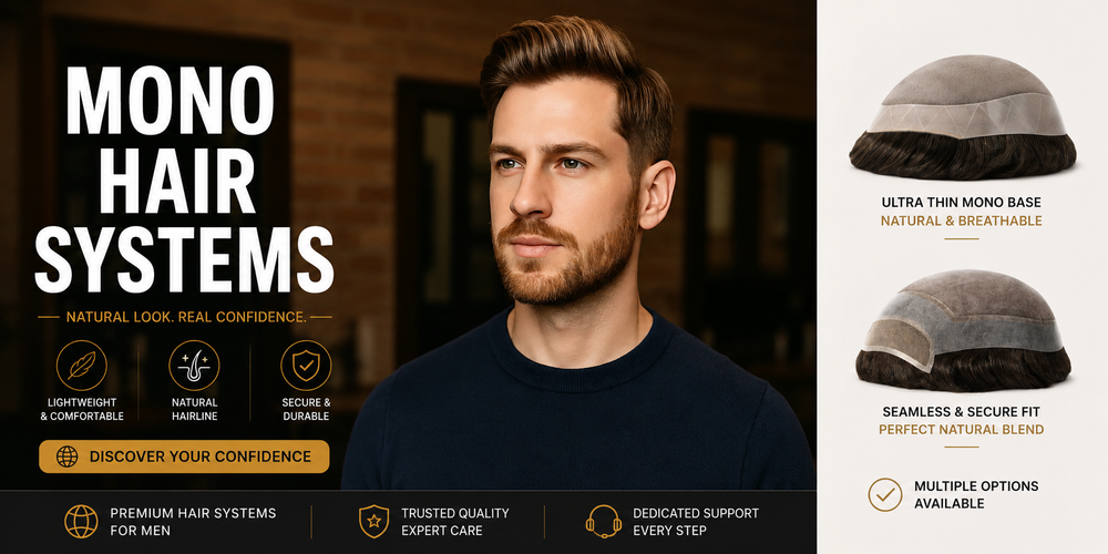 Hairsystems Direct | Premium UK Men’s Hair Systems & Wigs