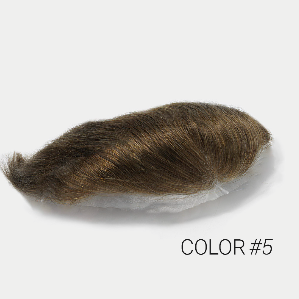PU-FRONTAL : Men's 0.06MM Thin Skin Frontal Hair Piece for Receded Hairline