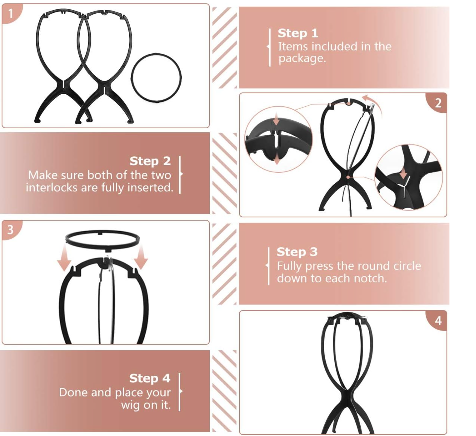 Stable Hair System Stand