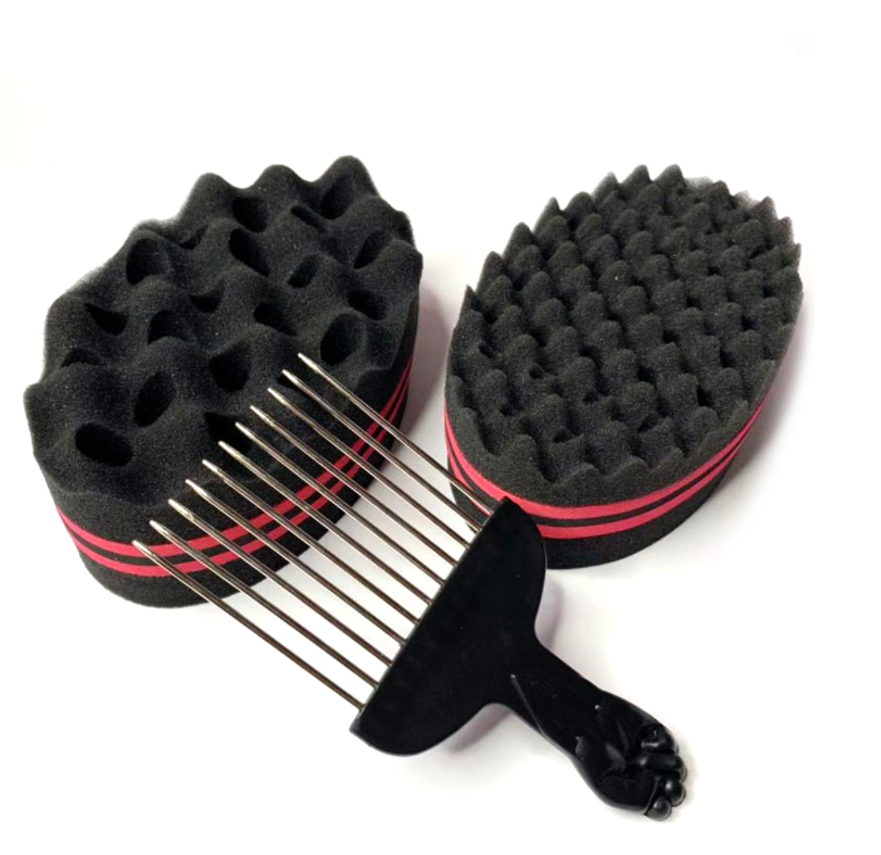 AFROHAIRPICK and Brush combo set