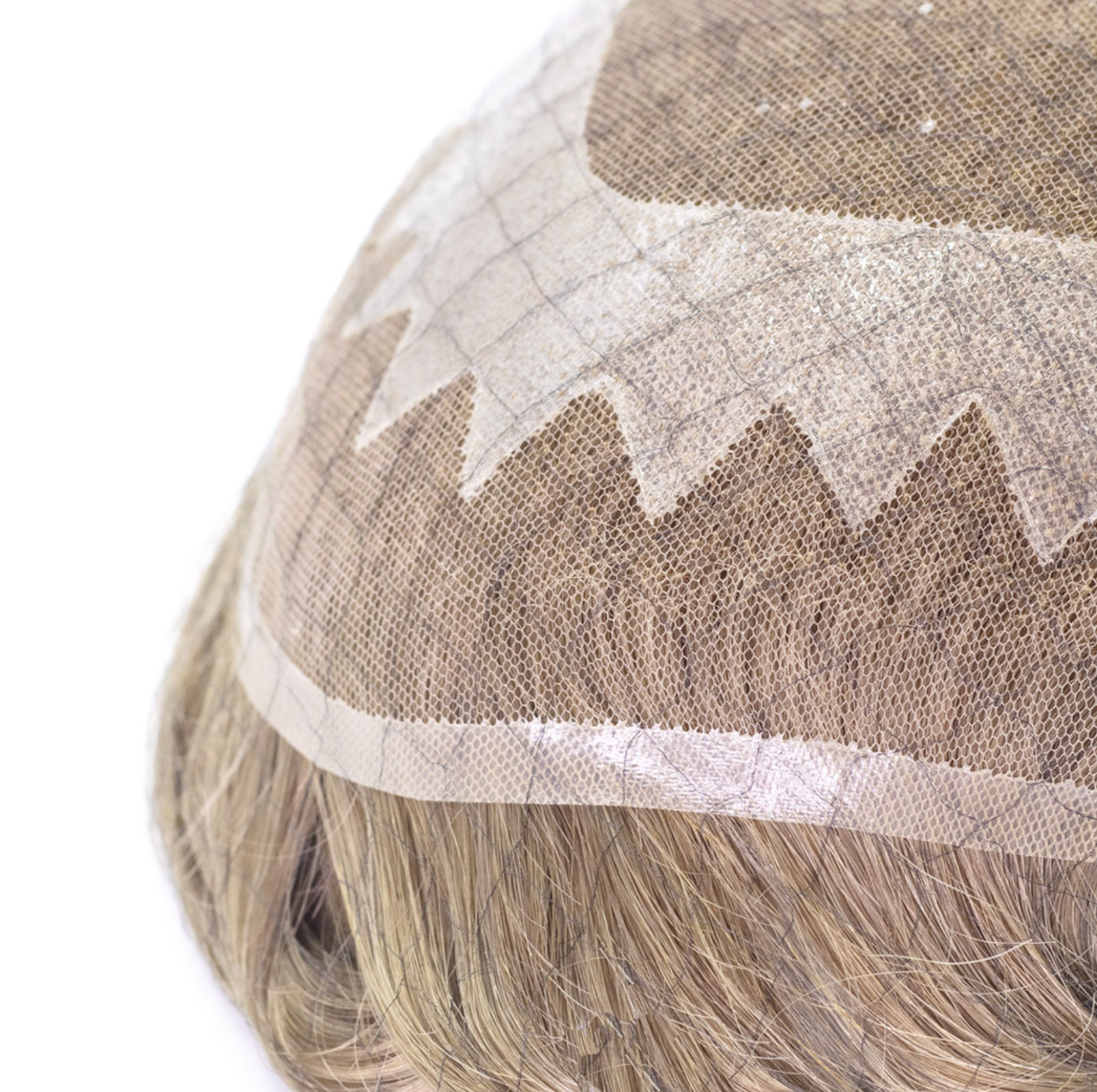 M204: Hybrid French Lace Front and Top Hairpieces for Men Hair System